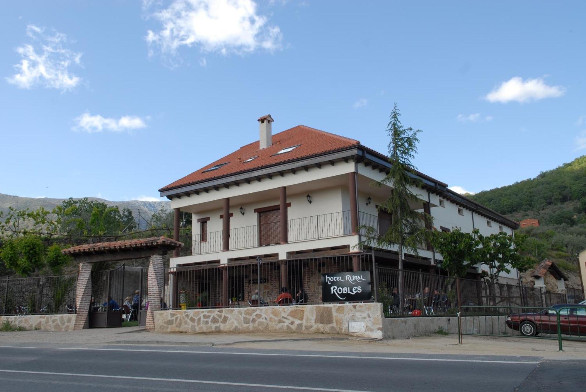 Hotel Rural Robles Jarandilla de la Vera Exterior photo